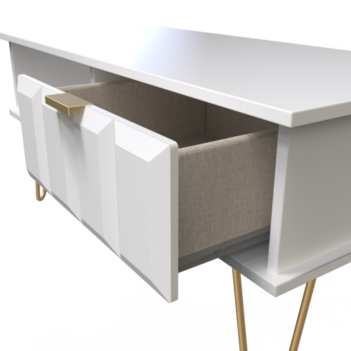 Furniture Cube 1 Drawer Coffee Table Ready Assembled Living